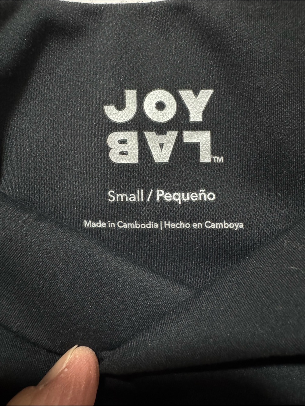 JoyLab Black Asymmetrical Tiered Ruffle Athletic Skort Tennis Golf Size S - Picture 3 of 5